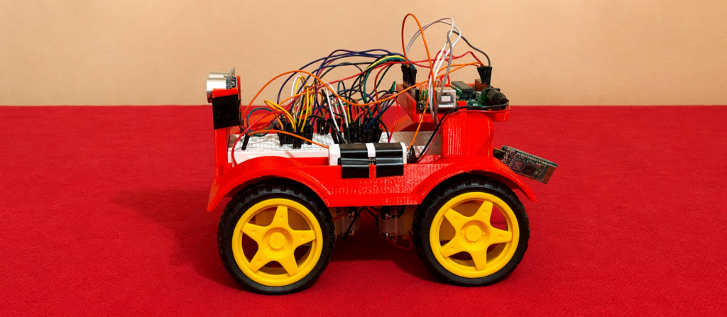 Il rover del laboratorio di robotica